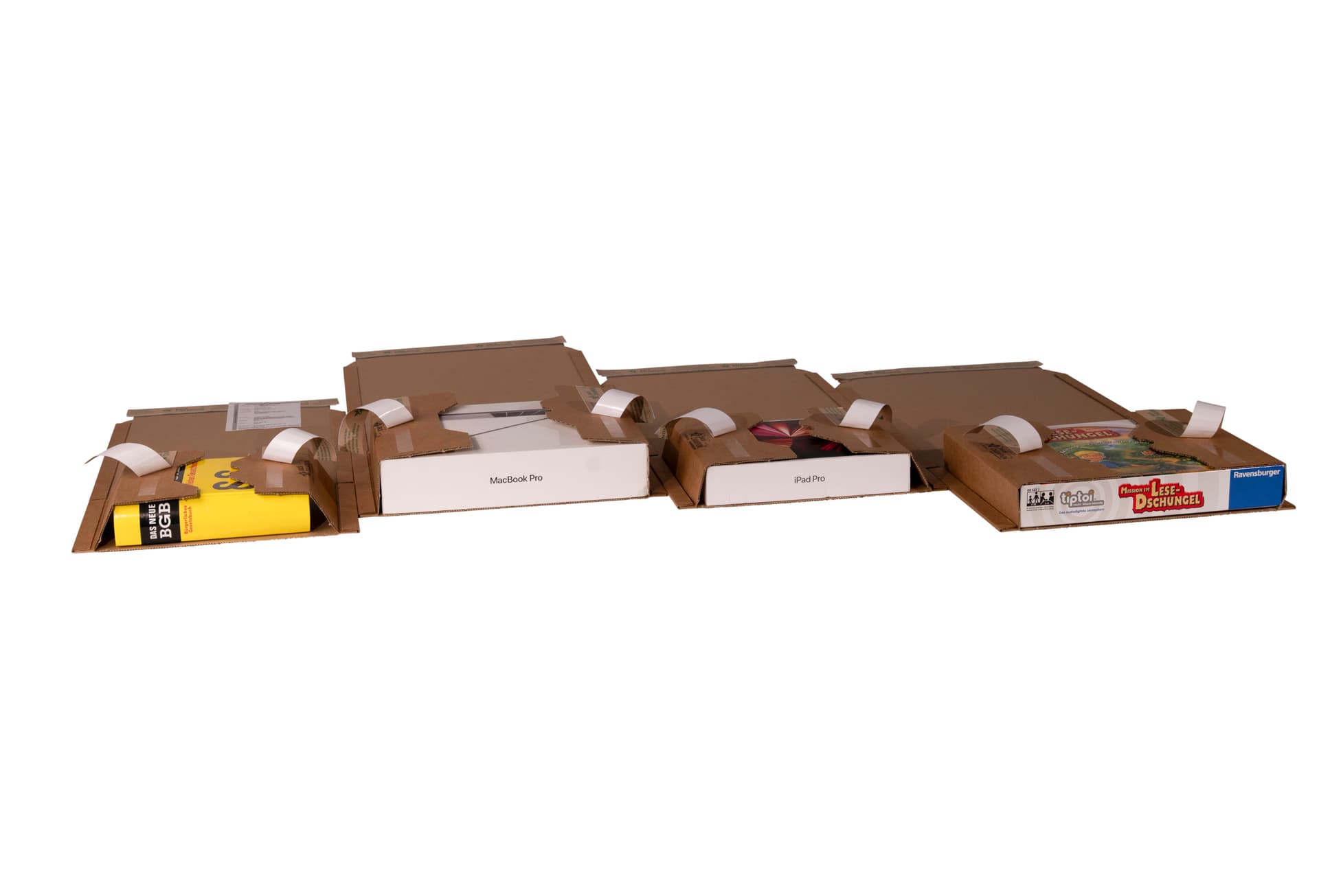 Wickelverpackung seitlich wiederverschließbar